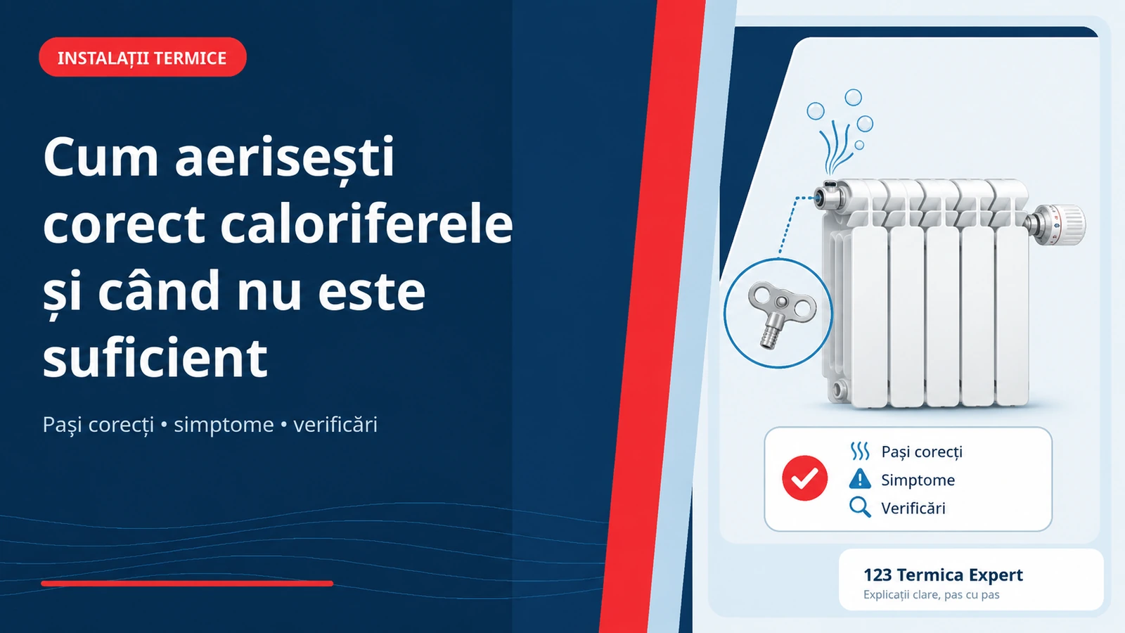 Cum aerisești corect caloriferele și când nu este suficient